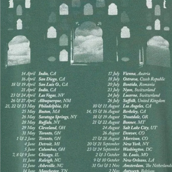 EUC Khruangbin A La Sala Green Hoodie 2XL XXL - Picture 3 of 13